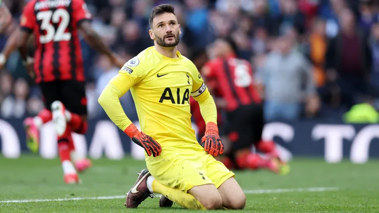 Hugo Lloris no sería bien recibido en la Lazio por decisión de Maurizio Sarri. Getty Images.