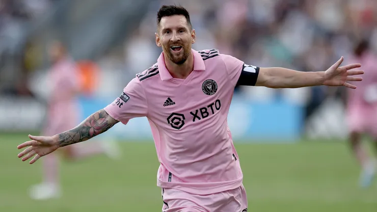 Lionel Messi está a un paso de quedarse con la Bota de Oro de la Leagues Cup 2023. Getty Images.
