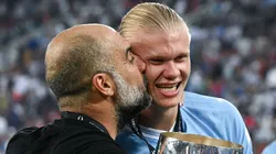 Guardiola hizo las paces con el delantero noruego tras la pelea que protagonizaron en la Premier League