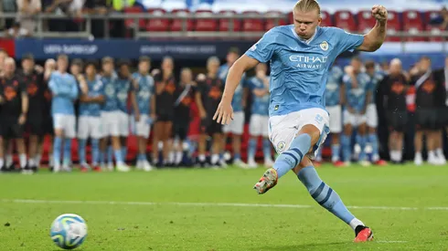 Haaland abrió la definición a penales que consagró al City como nuevo campeón de la Supercopa