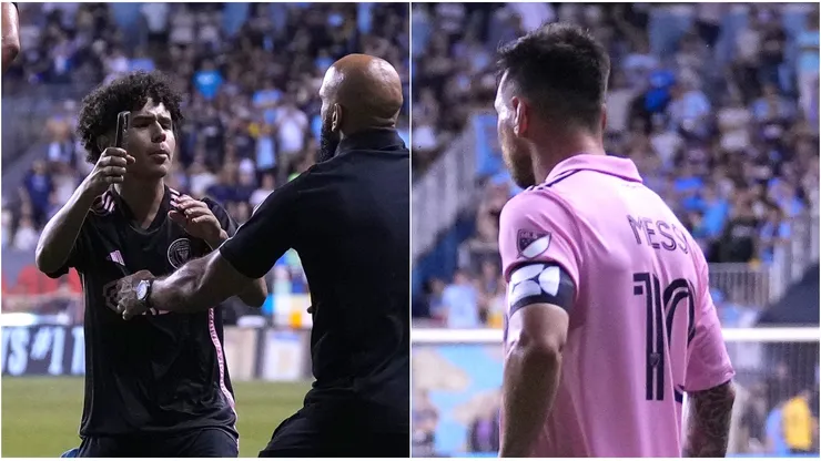 Lionel Messi con Inter Miami en la Leagues Cup 2023.