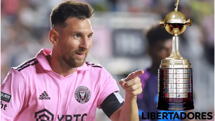 Lionel Messi e Inter Miami, con chances de jugar la Copa Libertadores.