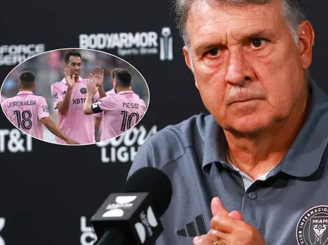 Martino reconoció que Messi, Jordi Alba y Busquets le "crean dificultades" en el Inter Miami