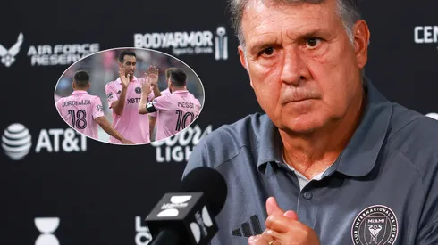 Martino reconoció que Messi, Jordi Alba y Busquets le "crean dificultades" en el Inter Miami