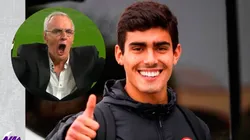 Jorge Fossati no quería que se vaya Alfonso Barco de la "U"