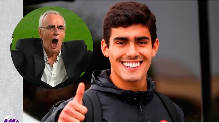 Jorge Fossati no quería que se vaya Alfonso Barco de la "U"