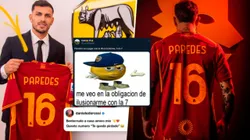 Paredes eligió el dorsal 16 y en Boca enloquecieron con la 'séptima'.