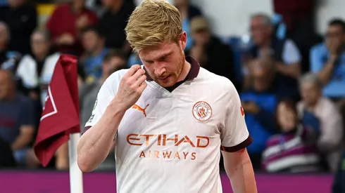 Kevin De Bruyne no podrá estar presente en Manchester City vs. Sevilla.