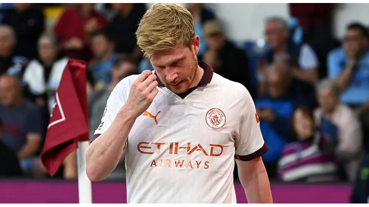 Kevin De Bruyne no podrá estar presente en Manchester City vs. Sevilla.