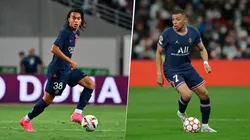 PSG presionaría con la situación de Ethan Mbappé para que Kylian Mbappé renueve su contrato. Getty Images.