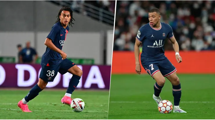 PSG presionaría con la situación de Ethan Mbappé para que Kylian Mbappé renueve su contrato. Getty Images.