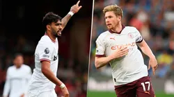 Lucas Paquetá es el futbolista que quiere el Manchester City para reemplazar a Kevin De Bruyne. Getty Images.