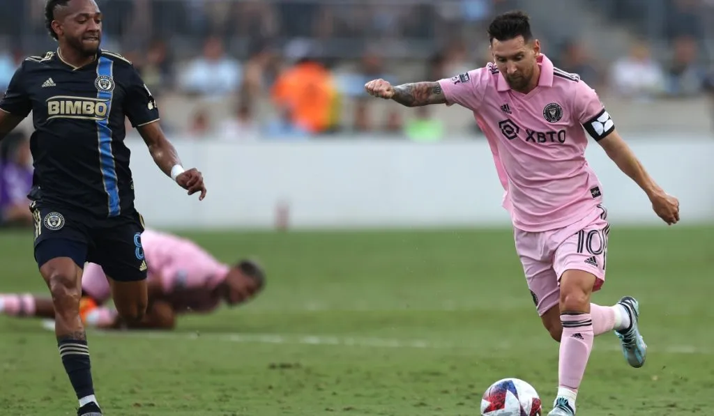Gol de Leo Messi a Philadelphia: Getty Images
