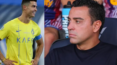 Cristiano Ronaldo y Xavi Hernández.