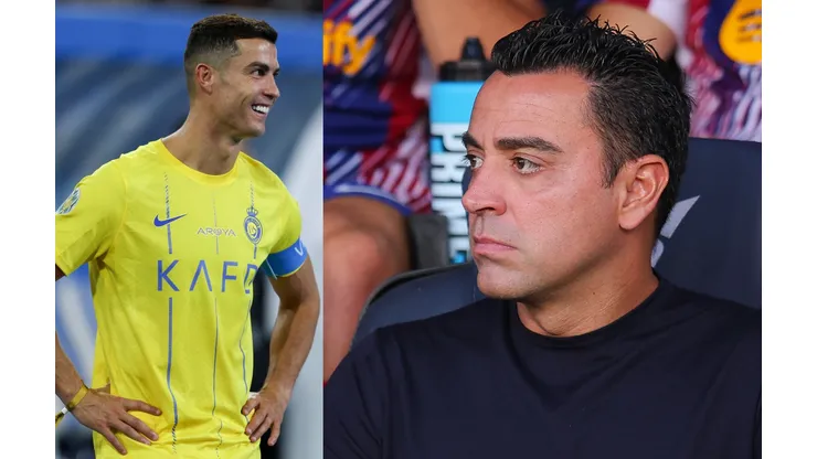 Cristiano Ronaldo y Xavi Hernández.