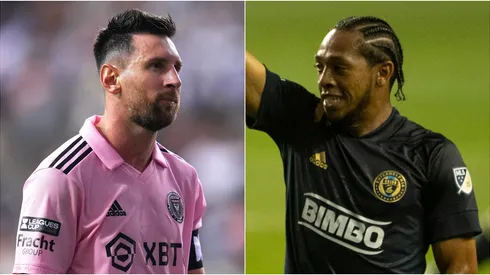 Lionel Messi y José 'El Brujo' Martínez.