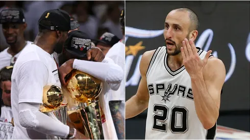 LeBron James y Manu Ginóbili.