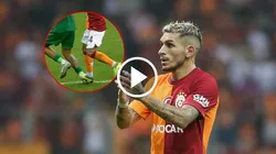 VIDEO | Torreira vio la roja por llegar tarde y pisar a un rival