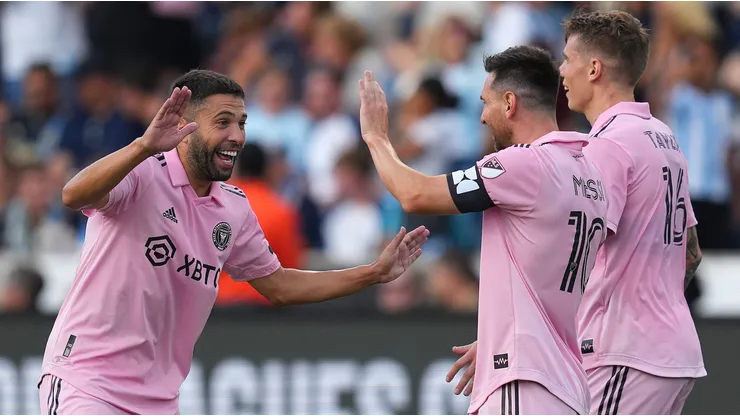 El lateral español anotó el 3-0 para el Inter Miami
