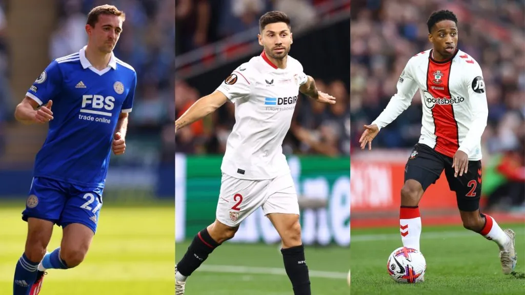 Castagne y Walker-Peters compiten con Montiel para fichar por Fulham (Getty Images).