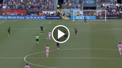 Messi anotó un golazo para darle el 2-0 al Inter Miami