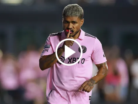Josef Martínez abrió la cuenta para Inter Miami y así lo felicitó Messi