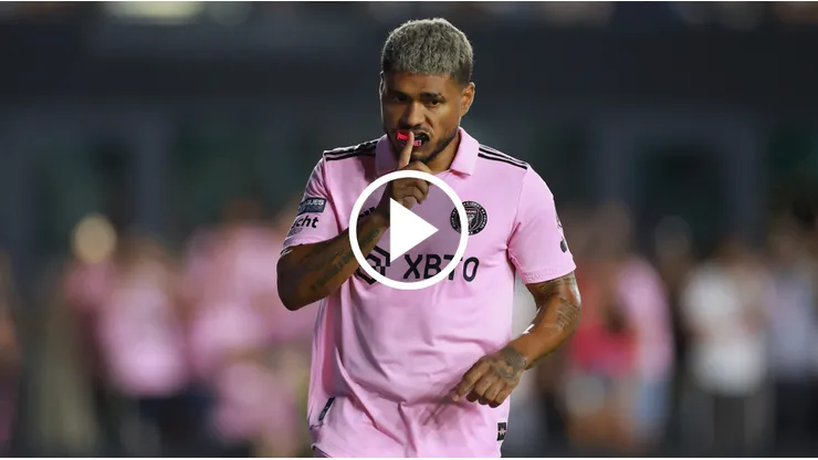 Josef Martínez abrió la cuenta para Inter Miami y así lo felicitó Messi
