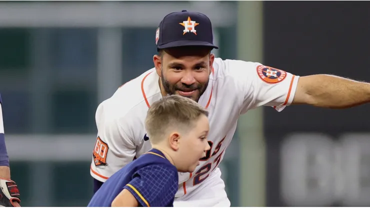 Jose Altuve con Houston Astros en la MLB 2023.
