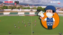 Insólito momento en el partido entre Unión Comercio y Cienciano del Cusco