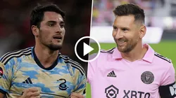 Julián Carranza y Leo Messi, las figuras argentinas de los equipos.