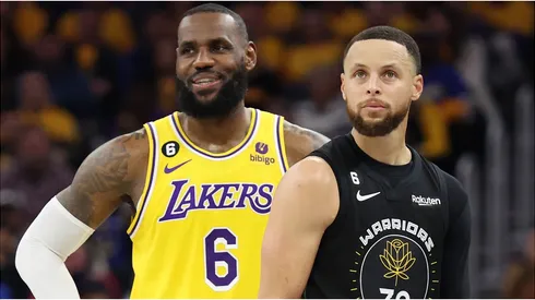 LeBron James y Stephen Curry