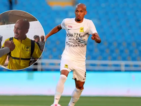 El extraño regalo de un periodista a Fabinho tras su debut en Arabia Saudita