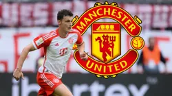 Benjamin Pavard presiona para llegar al Manchester United. Getty Images.