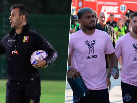 ¿Le sirve a Venezuela? Batista habló del momento de Josef Martínez junto a Messi