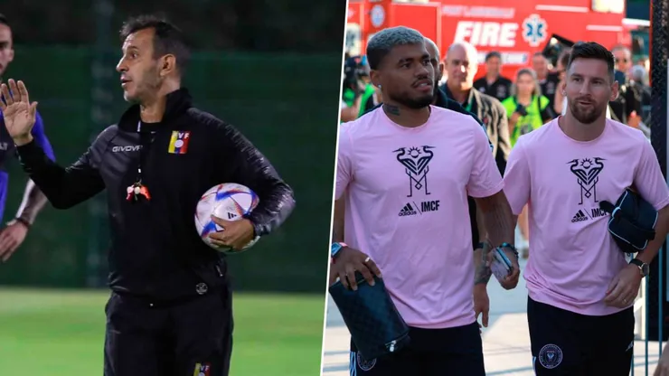 Fernando Batista habló sobre Josef Martínez y Lionel Messi
