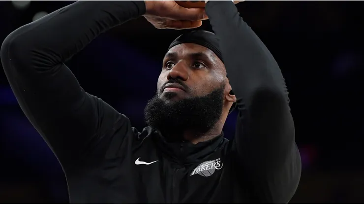 LeBron James con Los Angeles Lakers en el 2023.