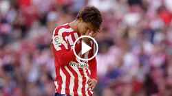 No lo bancan más: fuerte repudio de hinchas de Atlético de Madrid a João Félix