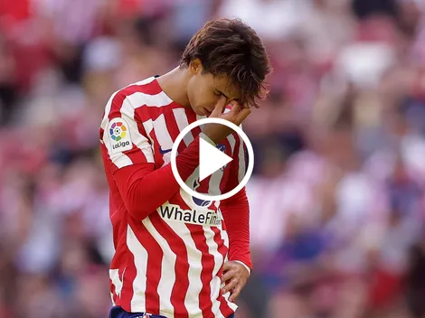 No lo bancan más: fuerte repudio de hinchas de Atlético de Madrid a João Félix