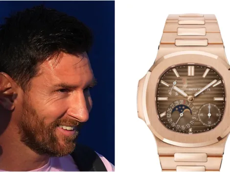 ¿Cuánto cuesta el reloj de oro rosa que usa Messi en Inter Miami?