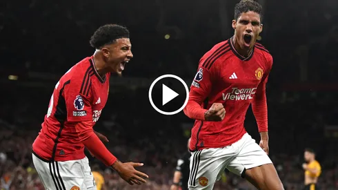 Raphael Varane le dio el triunfo al Manchester United