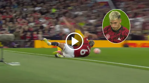 Entrada de Lisandro Martínez