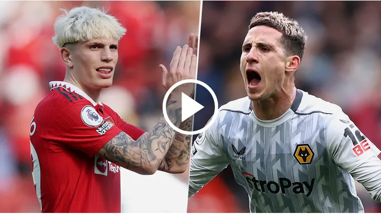 Manchester United vs. Wolves por la Premier League.