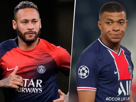 Neymar likeó un posteo que contó sobre sus diferencias con Mbappé