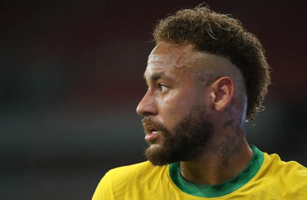 Neymar con Brasil en Qatar 2022: Getty Images