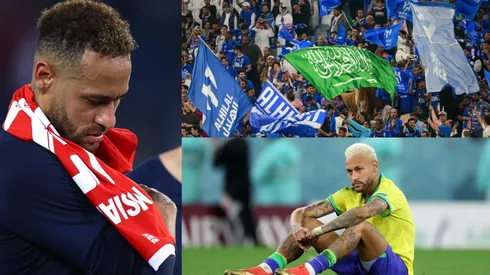 Neymar, Arabia y selección de Brasil.