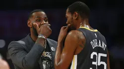 LeBron James y Kevin Durant son dos de los mejores jugadores de la NBA.