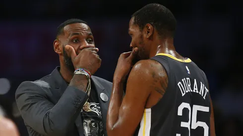 LeBron James y Kevin Durant son dos de los mejores jugadores de la NBA.