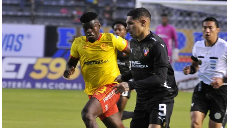 LDU con Guerrero empataron ante el Aucas