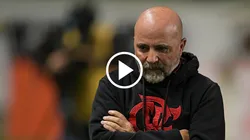 Los hinchas de Flamengo le gritaron 'BURRO' a Sampaoli por un cambio