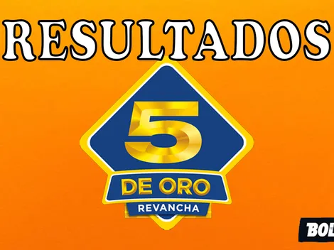 Todos los resultados del 5 de Oro del domingo 3 de septiembre